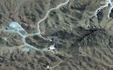 This handout satellite image courtesy of Vantor shows an overview of the Pickaxe Mountain tunnel complex adjacent to the Natanz Nuclear Facility near Natanz, Isfahan province, in central Iran on March 7, 2026. (Satellite image ©2026 Vantor / AFP)