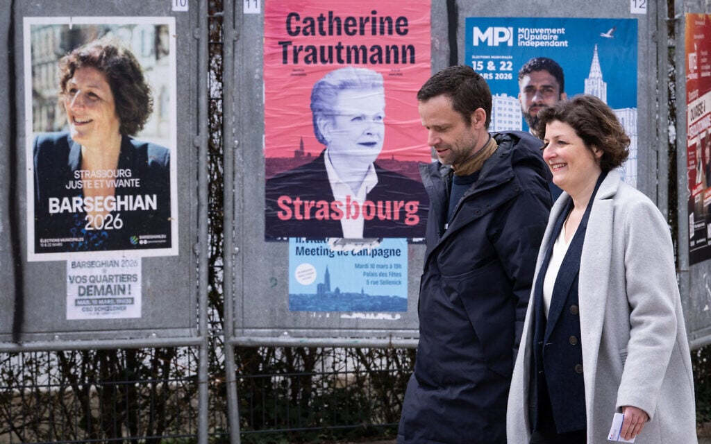 French mayoral elections test support for far right ahead of presidential vote