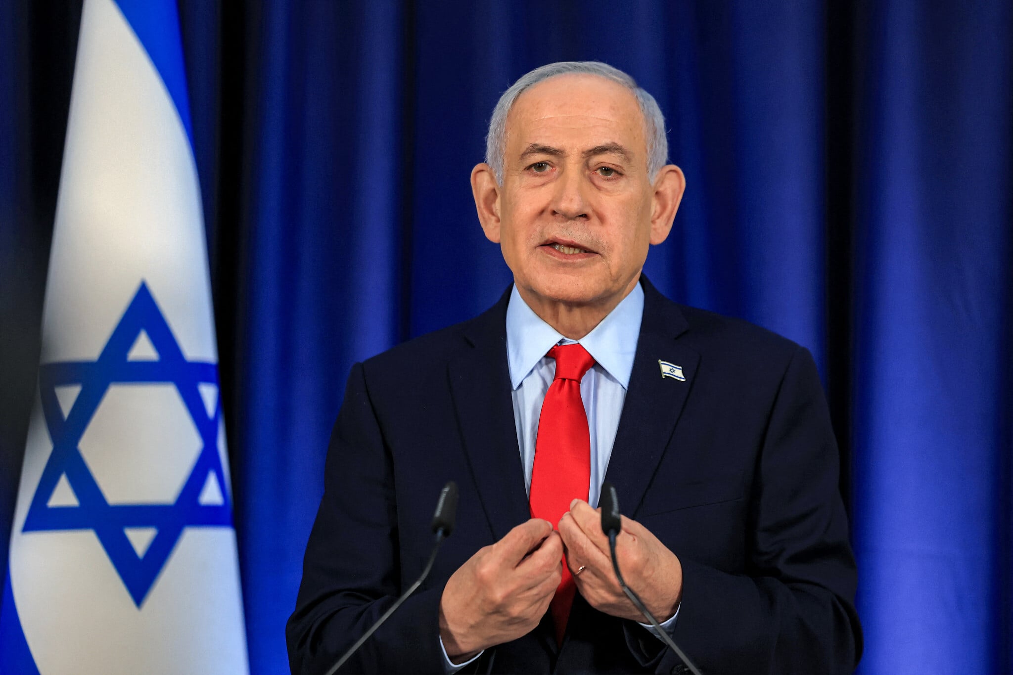 Netanyahu transcript: 'We have to be more powerful than the barbarians, or they will crash our gates, destroy our societies'
