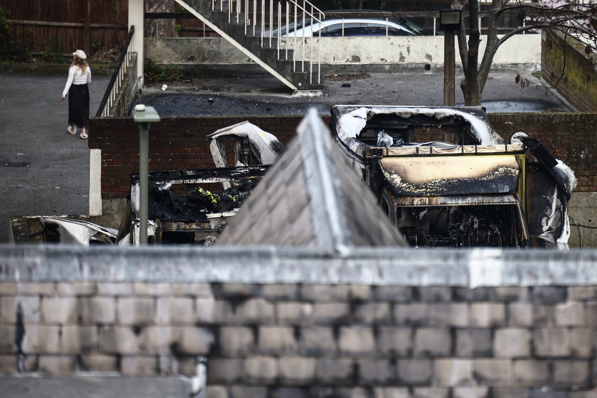 Four London Jewish community ambulances set ablaze outside synagogue in hate crime