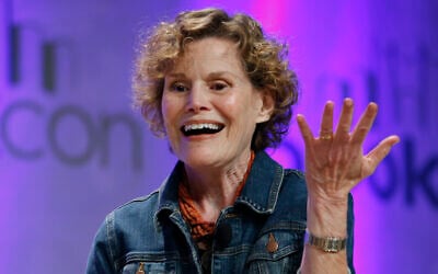 Author Judy Blume at BookCon in New York, May 31, 2015. (AP Photo/Kathy Willens)