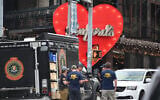 The Austin Police Department and the FBI investigate a shooting at Buford's on 6th Street, March 1, 2026, in Austin, Texas. (AP Photo/Jack Myer)