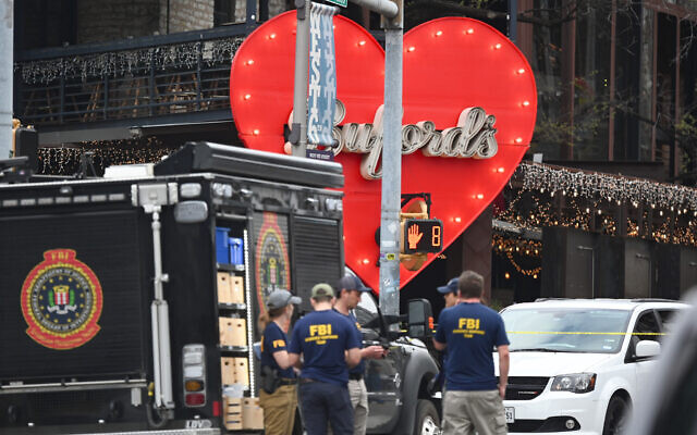 The Austin Police Department and the FBI investigate a shooting at Buford's on 6th Street, March 1, 2026, in Austin, Texas. (AP Photo/Jack Myer) The Austin Police Department and the FBI investigate a shooting at Buford's on 6th Street, March 1, 2026, in Austin, Texas. (AP Photo/Jack Myer)