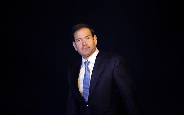 US Secretary of State Marco Rubio arrives at Paris-Le Bourget Airport, in Le Bourget, France, March 27, 2026, to take part in the G7 foreign ministers' meeting. (Brendan Smialowski/Pool Photo via AP) US Secretary of State Marco Rubio arrives at Paris-Le Bourget Airport, in Le Bourget, France, March 27, 2026, to take part in the G7 foreign ministers' meeting. (Brendan Smialowski/Pool Photo via AP)