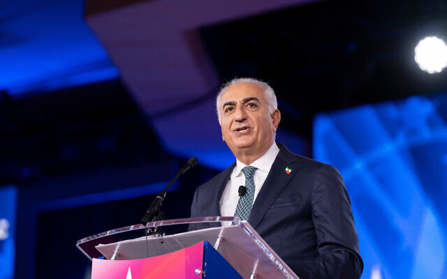 Exiled Iranian Crown Prince Reza Pahlavi speaks at the Conservative Political Action Conference (CPAC) in Dallas, Texas, March 28, 2026. (AP Photo/Gabriela Passos) Exiled Iranian Crown Prince Reza Pahlavi speaks at the Conservative Political Action Conference (CPAC) in Dallas, Texas, March 28, 2026. (AP Photo/Gabriela Passos)