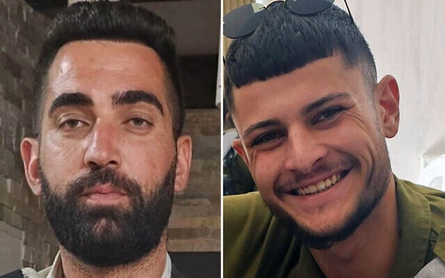 Sgt. First Class Maher Khatar (left), and Staff Sgt. Or Demry, both killed in Lebanon on March 8, 2026. (Israel Defense Forces) Sgt. First Class Maher Khatar (left), and Staff Sgt. Or Demry, both killed in Lebanon on March 8, 2026. (Israel Defense Forces)