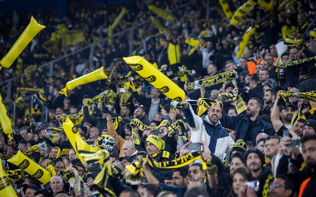 The Israeli Premier League match between Beitar Jerusalem and Hapoel Jerusalem at the Teddy Stadium in Jerusalem on December 8, 2025. (Oren Ben Hakoon/Flash90) The Israeli Premier League match between Beitar Jerusalem and Hapoel Jerusalem at the Teddy Stadium in Jerusalem on December 8, 2025. (Oren Ben Hakoon/Flash90)