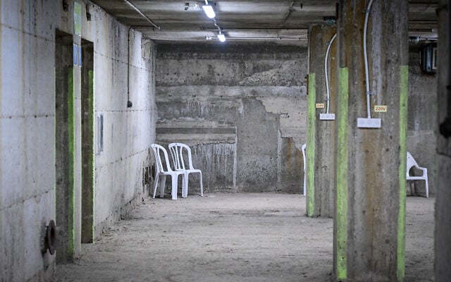 Illustrative: A large public shelter in central Tel Aviv, March 20 2026. (Avshalom Sassoni/Flash90) Illustrative: A large public shelter in central Tel Aviv, March 20 2026. (Avshalom Sassoni/Flash90)