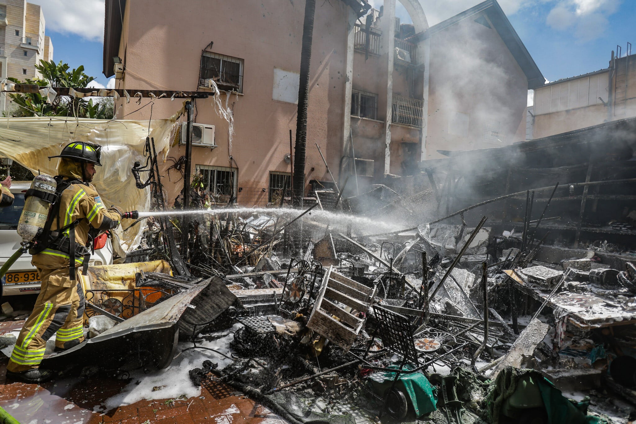 15 injured, one seriously, as Iranian cluster munitions impact in central Israel