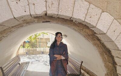 Sharon Dinur, head of the preservation department at the Jerusalem Municipality
