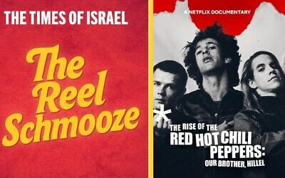 Movie poster from 'The Rise of the Red Hot Chili Peppers: Our Brother Hillel' (courtesy)