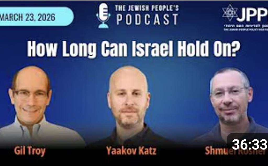 How Long Can Israel Hold On?