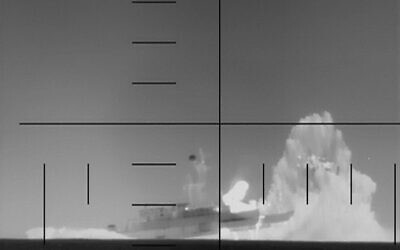A US submarine sinks an Iranian warship off the coast of Sri Lanka in footage released on March 4, 2026. (US Department of War) A US submarine sinks an Iranian warship off the coast of Sri Lanka in footage released on March 4, 2026. (US Department of War)