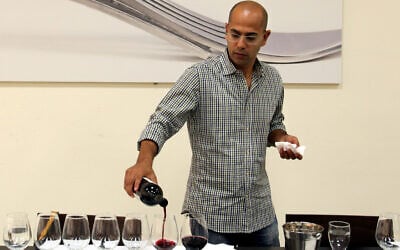Sommelier Avi Bar Am, whose recent February 2026 Best Value event has broadened the approach to affordable Israeli wines (David Silverman)