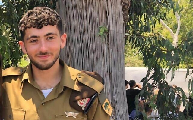 Staff Sgt. Ori Greenberg, who was killed in southern Lebanon on March 26, 2026. (Courtesy)