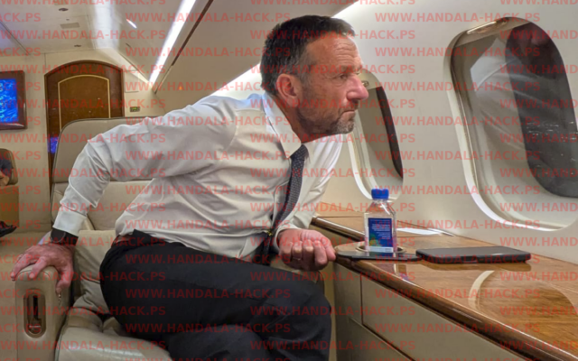 Former IDF chief of staff Herzi Halevi is seen in an undated photo published by the Handala hacking group on April 9, 2026. (Courtesy) Former IDF chief of staff Herzi Halevi is seen in an undated photo published by the Handala hacking group on April 9, 2026. (Courtesy)