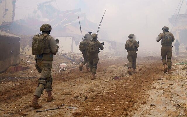 IDF troops of the 769th "Hiram" Brigade operate in southern Lebanon, in a handout photo issued by the military on April 6, 2026. (Israel Defense Forces) IDF troops of the 769th "Hiram" Brigade operate in southern Lebanon, in a handout photo issued by the military on April 6, 2026. (Israel Defense Forces)