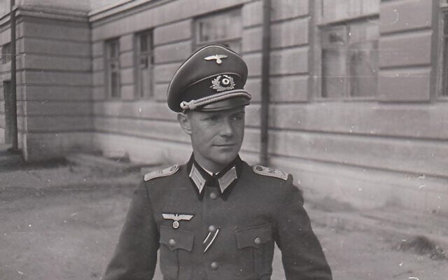 Historian Johannes Spohr's grandfather, Rudolf Spohr, as an ordnance officer of the German Army High Command shortly before his trip to Crimea, August 1942. (Courtesy/ family collection)