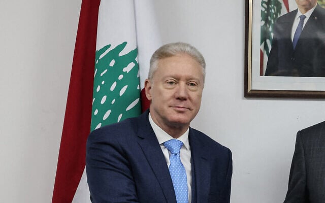 Lebanese Foreign Minister Youssef Raggi in Beirut on January 7, 2026 (Anwar AMRO / AFP) Lebanese Foreign Minister Youssef Raggi in Beirut on January 7, 2026 (Anwar AMRO / AFP)
