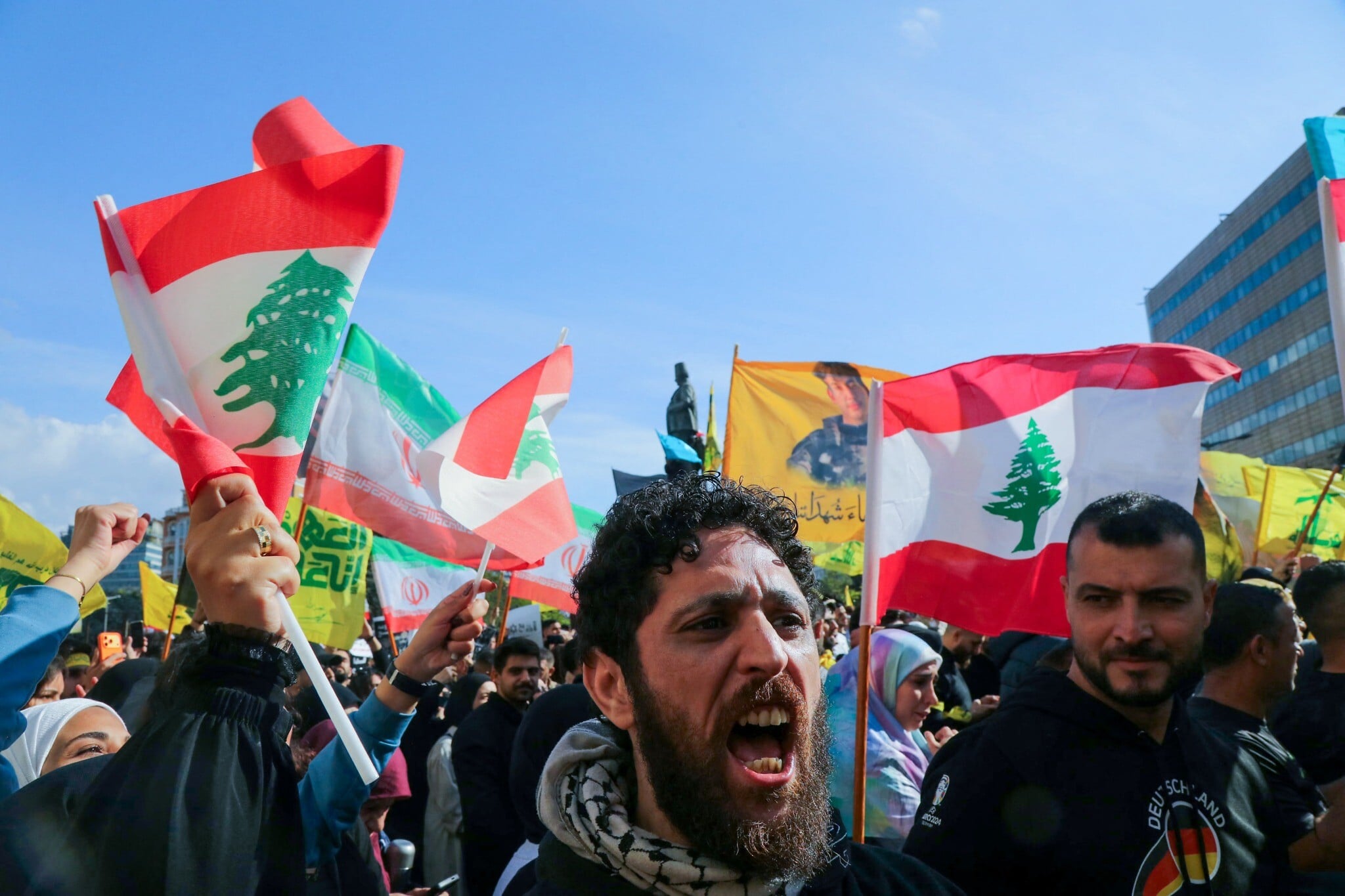 Arab pressure reins in Hezbollah protests ahead of Israel-Lebanon talks