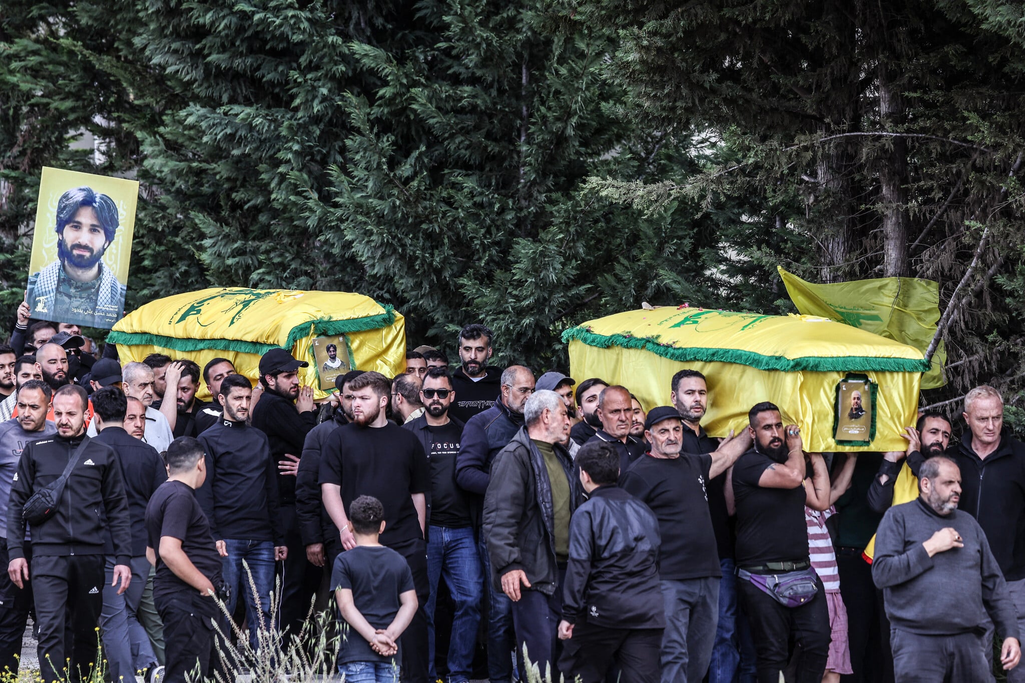 Hezbollah supporters defiant after sons killed in terror group's fight against Israel