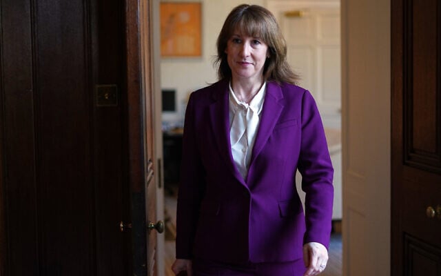 File: Britain's Chancellor of the Exchequer Rachel Reeves enters to participate in a G7 Finance Ministers video call at Downing Street in London, Monday, March 9, 2026.(AP Photo/Alberto Pezzali, Pool)