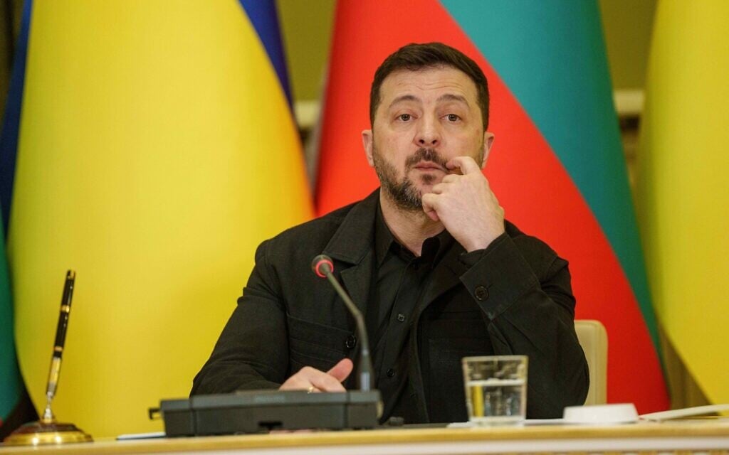 Ukrainian forces shot down Shahed drones in Mideast amid Iran war, Zelensky says