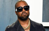 Ye, the rapper formerly known as Kanye West, arrives at the Vanity Fair Oscar Party in Beverly Hills, Calif., on February 9, 2020. (Evan Agostini/Invision/AP, File)