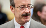 FILE - US representative Eliot Engel before a House Foreign Affairs Committee hearing in Washington, July 28, 2015, on the Obama administration's case for the Iran nuclear agreement. (AP Photo/Andrew Harnik, File)