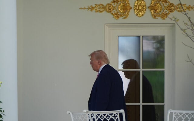President Donald Trump walks from the Oval Office to the South Lawn to board Marine One at the White House, Friday, April 10, 2026, in Washington. (AP Photo/Alex Brandon) President Donald Trump walks from the Oval Office to the South Lawn to board Marine One at the White House, Friday, April 10, 2026, in Washington. (AP Photo/Alex Brandon)