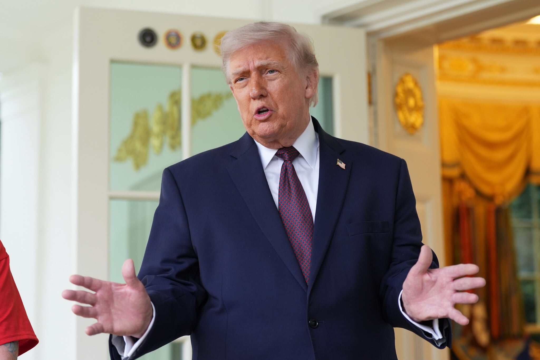 Trump claims Iran again expressed interest in deal after US naval blockade begins