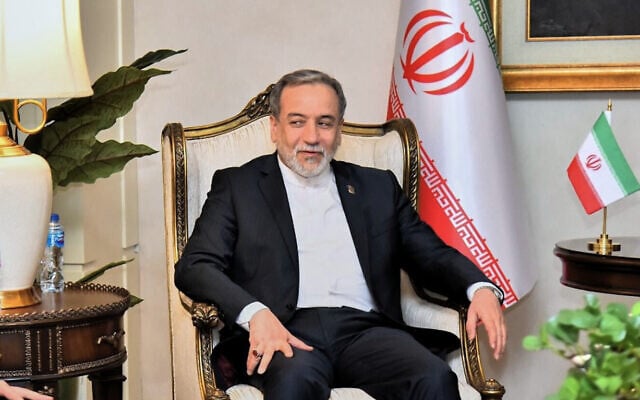 Iran's Foreign Minister Abbas Araghchi in Rawalpindi, Pakistan, Friday, April 24, 2026. (Pakistan Ministry of Foreign Affairs via AP) Iran's Foreign Minister Abbas Araghchi in Rawalpindi, Pakistan, Friday, April 24, 2026. (Pakistan Ministry of Foreign Affairs via AP)