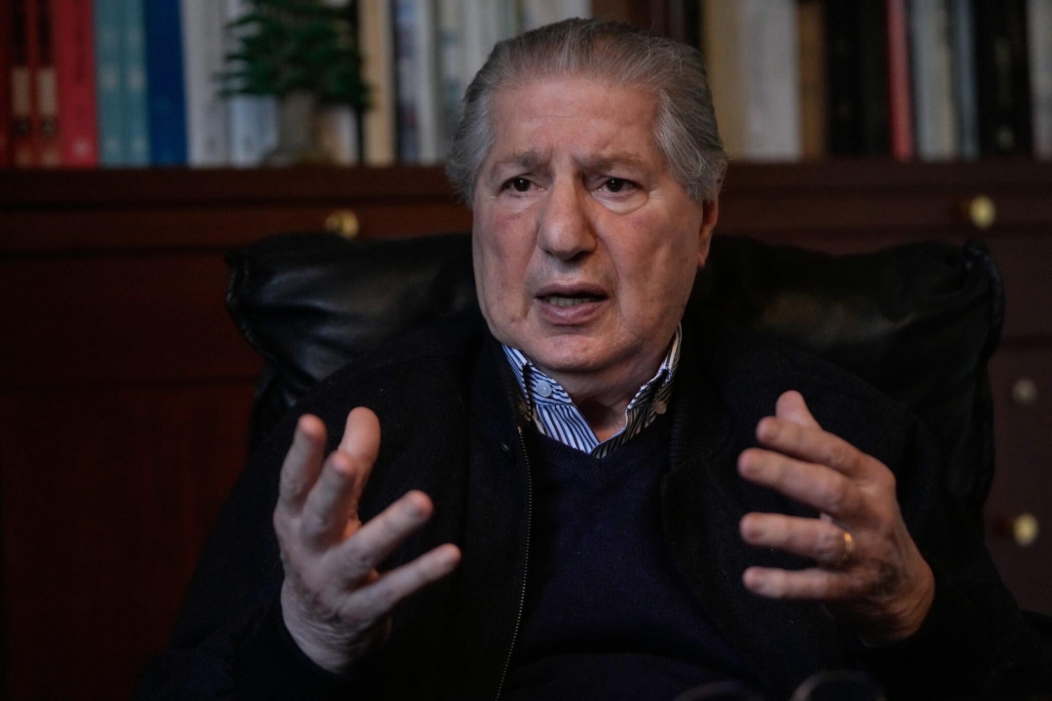 Lebanon’s ex-president Amin Gemayel says time is right for direct talks with Israel