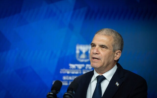 Government hostage point man Gal Hirsch speaks at a press conference at the Prime Minister's Office in Jerusalem, January 27, 2026. (Noam Revkin Fenton/POOL) Government hostage point man Gal Hirsch speaks at a press conference at the Prime Minister's Office in Jerusalem, January 27, 2026. (Noam Revkin Fenton/POOL)
