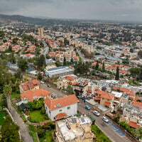 A view of Kiryat Shmona, February 12, 2026 (Matanya Tausig/Flash90)