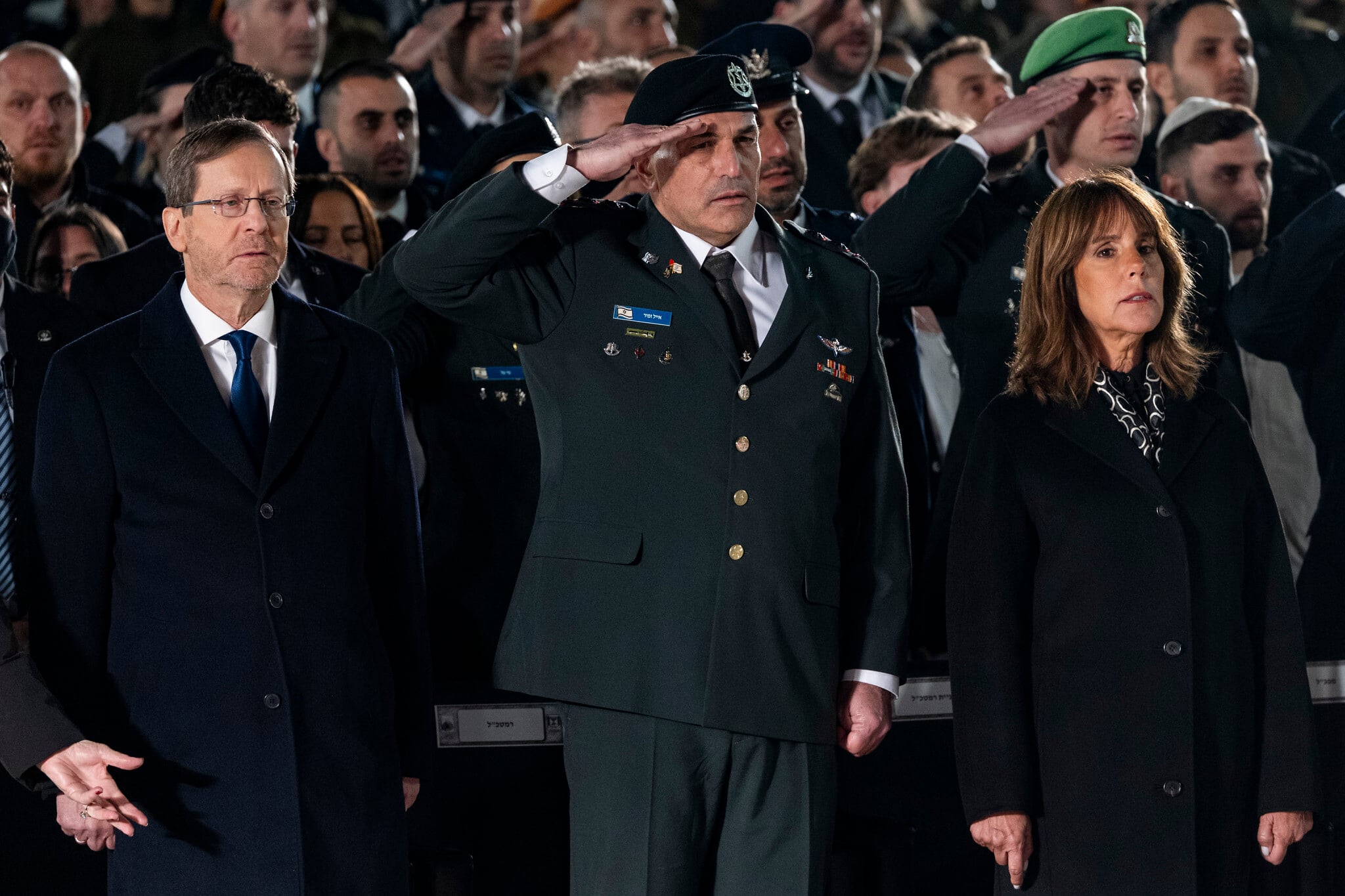 At Memorial Day ceremony, leaders warn of division, IDF chief says ‘all parts of nation’ must defend it