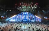 The 78th Independence Day ceremony, held at Mount Herzl in Jerusalem, on April 21, 2026. (Chaim Goldberg/Flash90)
