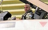 Maj. (res.) Asaf Dagan, an air force reservist combat navigator. (Courtesy)
