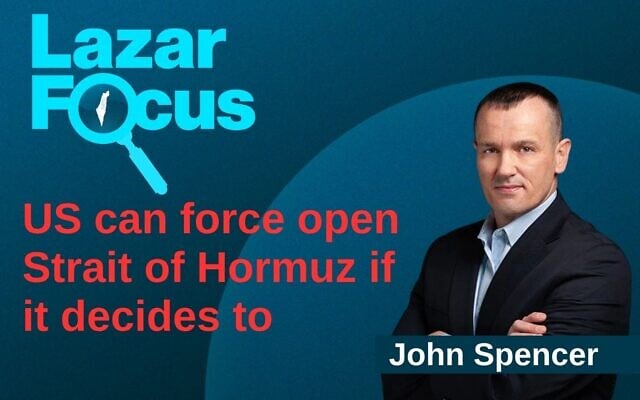 US military expert John Spencer. (courtesy)