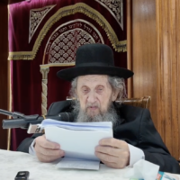 Rabbi Dov Lando speaks on April 26, 2026. (Courtesy)