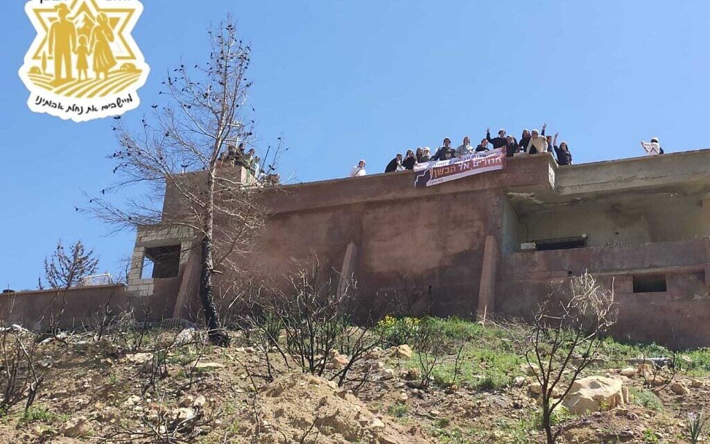 Dozens of settler activists cross into Syria, are escorted out by IDF