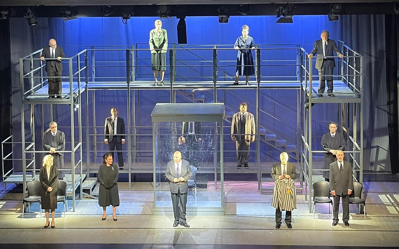 New drama ‘The Eichmann Trial’ at Jerusalem’s Beit Ha’am takes same stage as actual trial
