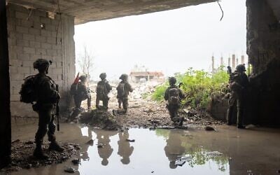 IDF troops of the Golani Brigade operate in southern Lebanon, in a handout photo issued on April 27, 2026. (Israel Defense Forces) IDF troops of the Golani Brigade operate in southern Lebanon, in a handout photo issued on April 27, 2026. (Israel Defense Forces)
