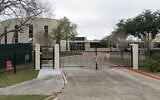 Congregation Beth Israel in Houston, Texas in a screenshot taken on on April 23, 2026. (Screenshot/Google Street View)
