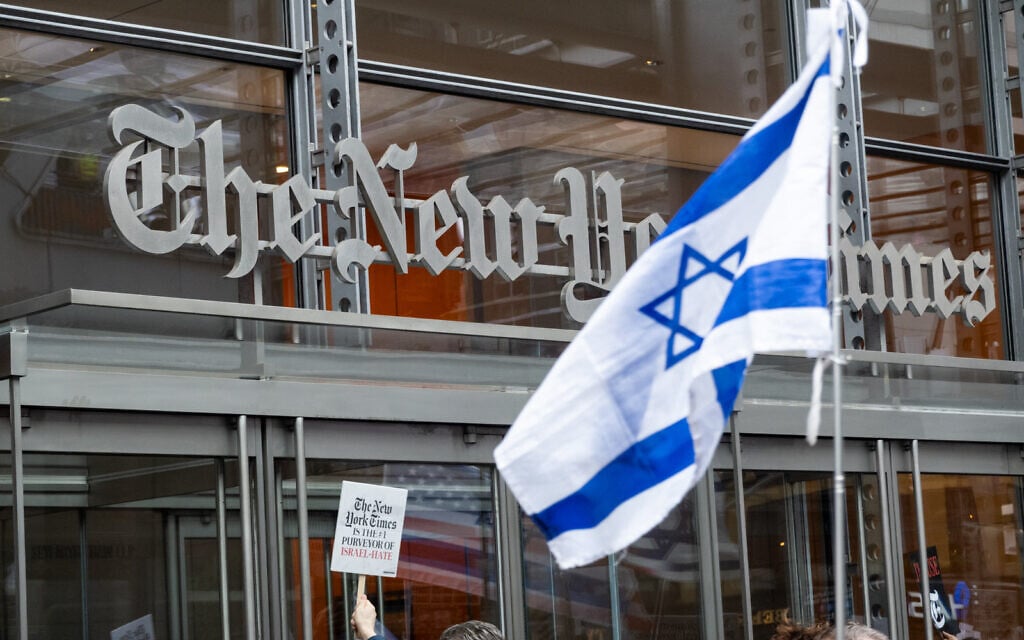 Florida state fund sues NY Times over alleged anti-Israel bias, demands records