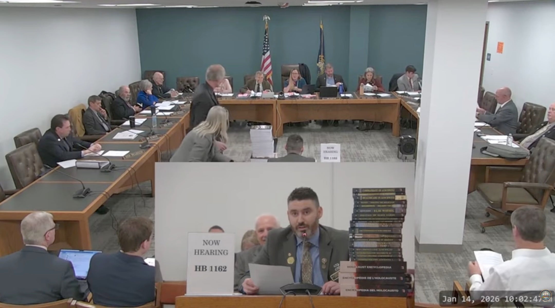 NH lawmaker faces little pushback after Holocaust deniers testify to education commission