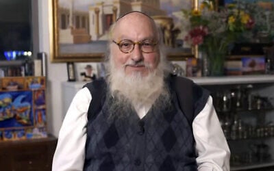 Jonathan Pollard speaking during an interview with Channel 13 on May, 5, 2026. (X screenshot, used in accordance with Clause 27a of the Copyright Law)