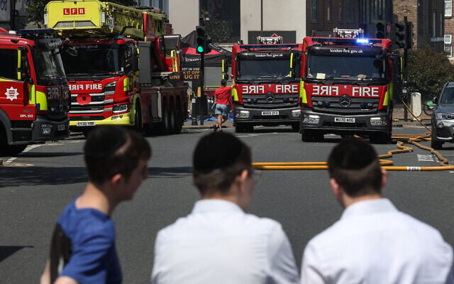 Fire ravages major kosher supermarket in Londons Golders Green electrical fault blamed
