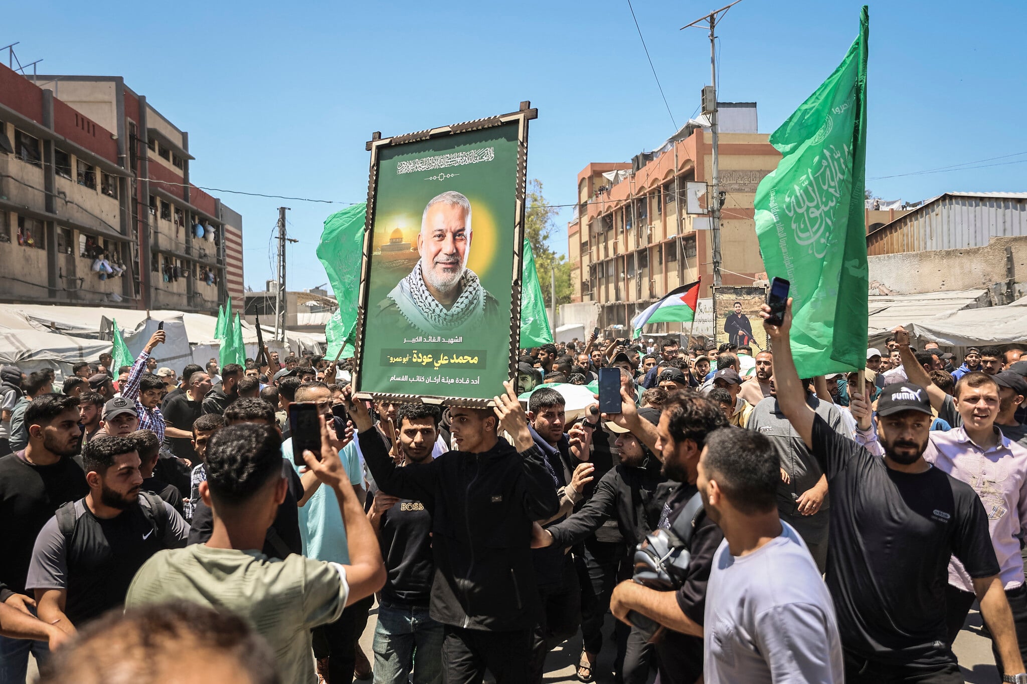 Hamas confirms death of military chief Mohammed Odeh; defiant funeral held in...
