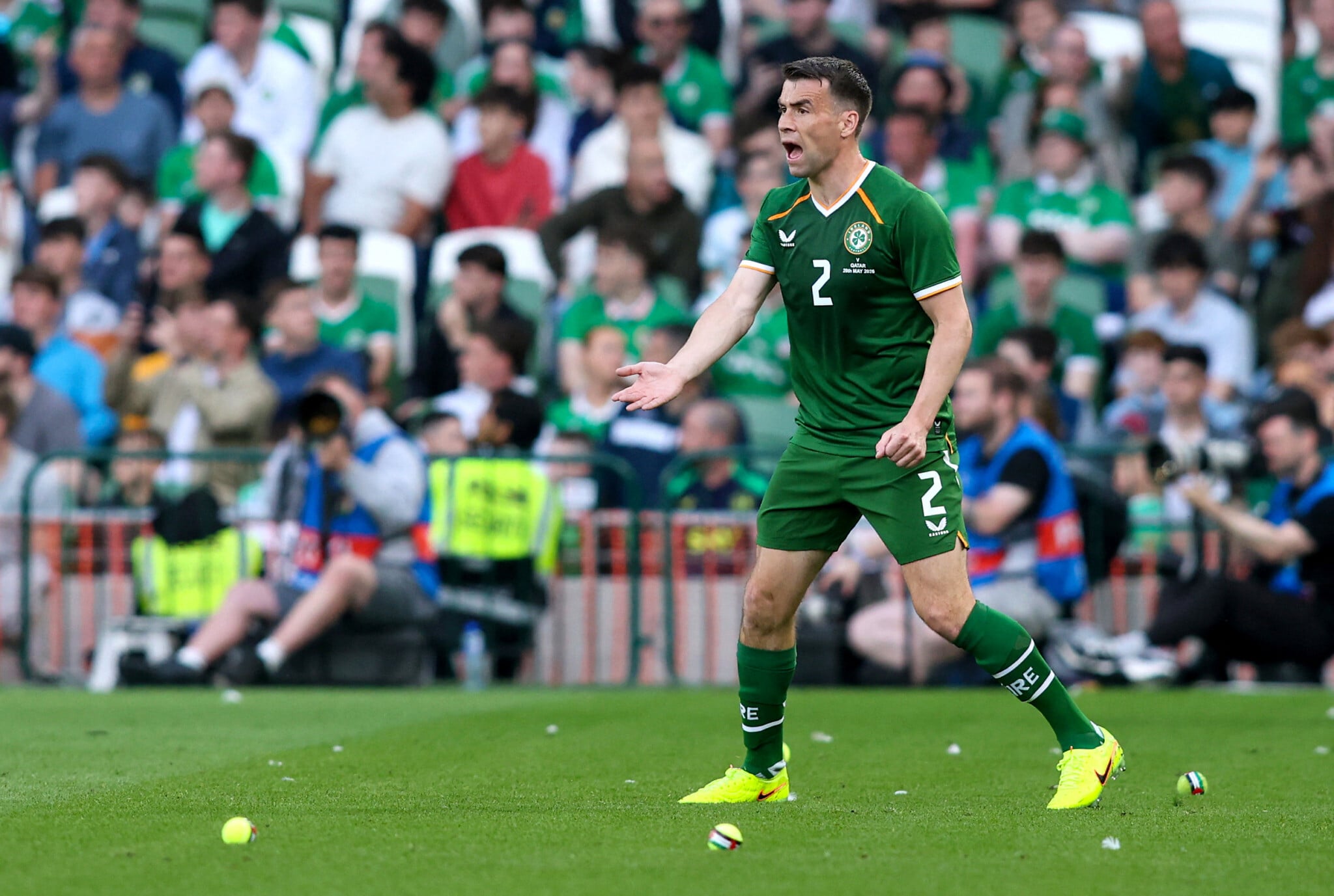 Irish fans disrupt national soccer team’s game to protest planned matches against Israel